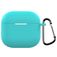 Mobigear Colors Coque Apple AirPods 4 Coque en Silicone Souple - Vert