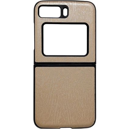 Mobigear Excellent Coque Motorola Razr (2022) Coque arrière Rigide - Or