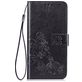 Mobigear Clover Housse Sony Xperia 1 Etui Porte-Monnaie - Noir