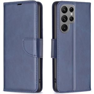 Mobigear Excellent Housse Samsung Galaxy S25 Ultra Etui Porte-Monnaie - Bleu
