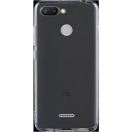 Mobigear Ultra Thin Coque Transparente Xiaomi Redmi 6 Coque arrière en TPU Souple Extra-fin - Transparent