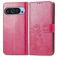 Mobigear Clover Housse Google Pixel 10 Pro Etui Porte-Monnaie - Magenta