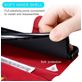 Mobigear Zipper Housse Huawei P40 Lite 5G Etui Porte-Monnaie - Rouge