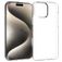 Mobigear Basics Coque Transparente iPhone 16 Pro Max Coque arrière en TPU Souple - Transparent