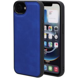 Mobiparts Classic Coque iPhone 17e MagSafe Coque arrière en TPU,Similicuir - Sapphire Blue
