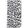Mobigear Leopard Housse iPhone SE (2022) Etui Porte-Monnaie - Blanc