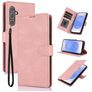 Mobigear Wallet Housse Samsung Galaxy S26 Plus Etui Porte-Monnaie - Rose