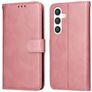Mobigear Wallet Housse Samsung Galaxy S24 Plus Etui Porte-Monnaie - Rose doré