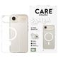 CARE by PanzerGlass Fashionable Coque Transparente iPhone Air MagSafe Coque arrière en Silicone - Transparent
