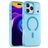 Mobigear Shockproof iPhone 17 Pro Max MagSafe Plastique rigide Coque arrière - Bleu