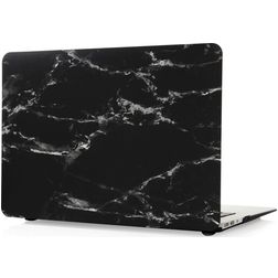 Mobigear Marble MacBook Pro 13 Pouces (2016-2023) Coque - Noir - Model A1706 / A1708 / A1989 / A2159 / A2289 / A2251 / A2338