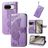 Mobigear Butterfly Housse Google Pixel 8 Etui Porte-Monnaie - Violet