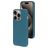 Mobiparts Coque iPhone 15 Pro Coque arrière en Silicone - Blueberry Blue
