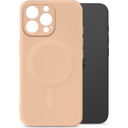 My Style Protective Flex Coque iPhone 15 Pro MagSafe Coque arrière en TPU Souple - Soft Pink