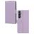 Mobilize Premium Gelly Wallet Housse Samsung Galaxy A24 Etui Porte-Monnaie - Violet