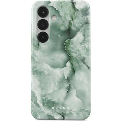 Burga Tough Coque Samsung Galaxy S25 Coque arrière Rigide Anti-Chocs - Pistachio Cheesecake