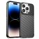 Mobigear Groove Coque iPhone 15 Pro Max Coque arrière en TPU Souple - Noir