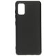 Mobiparts Coque Samsung Galaxy A41 Coque arrière en Silicone - Noir