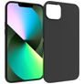 Mobigear Colors Coque iPhone 14 Coque arrière en TPU Souple - Noir