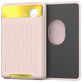 Mobigear Pocket - Porte Cartes en en Silicone - 2 Cartes - Compatible MagSafe - Rose