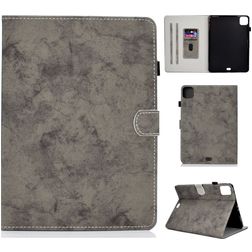 Mobigear Folio Coque iPad Air 5 (2022) Etui + Porte-crayon - Gris