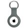 Xccess Keychain Coque Apple AirTag Porte-clés en Silicone Souple - Ash