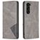 Mobigear Rhombus Slim Housse Samsung Galaxy S24 Plus Etui - Gris