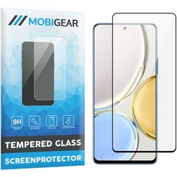 Mobigear Premium HONOR Magic 4 Lite Verre trempé Protection d'écran - Compatible Coque - Noir