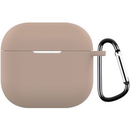 Mobigear Colors Coque Apple AirPods 4 Coque en Silicone Souple - Gris Mobigear Colors Coque Apple AirPods 4 Coque en Silicone Souple - Gris