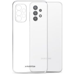Mobilize Gelly Coque Transparente Samsung Galaxy A32 5G Coque arrière en TPU Souple - Transparent