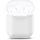 Mobigear Colors Coque Apple AirPods 1 Coque en Silicone Souple - Blanc