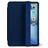 Decoded Textured Slim Coque iPad Air 11 Pouces (2024) Etui en Silicone Souple - Navy Peony