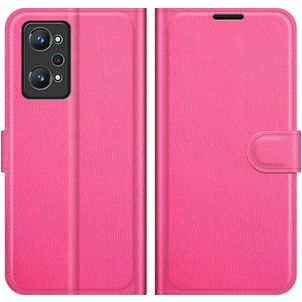 Mobigear Classic Housse Realme GT Neo 3T Etui Porte-Monnaie - Magenta