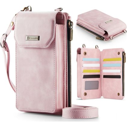 Caseme ME40 Crossbody Sac Téléphone - Large - Rose