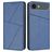Mobigear Frosted Flip iPhone Air Étui Portefeuille - Bleu