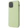 Mobigear Rubber Touch Coque iPhone 12 Mini Coque arrière en Silicone - Vert pastel