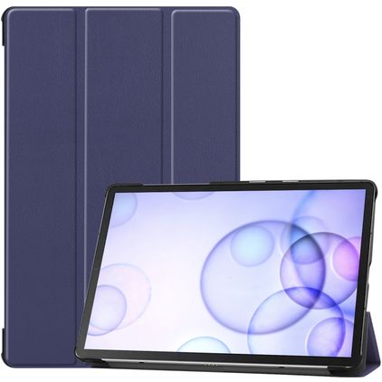 Mobigear Tri-Fold Coque Samsung Galaxy Tab S6 Etui - Dark Blue