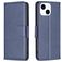 Mobigear Excellent Housse iPhone 15 Etui Porte-Monnaie - Bleu