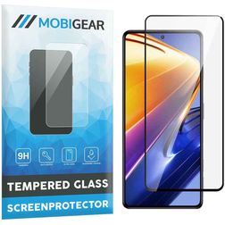 Mobigear Premium POCO F4 GT Verre trempé Protection d'écran - Compatible coque - Noir