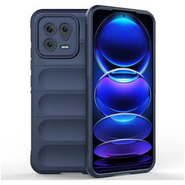 Mobigear Bumpy Coque Xiaomi 13 Coque arrière en TPU Souple - Dark Blue