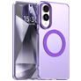 Mobigear Shockproof Coque Samsung Galaxy S25 Edge MagSafe Coque arrière Rigide - Violet
