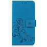 Mobigear Clover Housse OnePlus 6T Etui Porte-Monnaie - Bleu