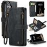 CaseMe C30 iPhone 17 Étui Portefeuille - Noir