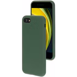 Mobiparts Coque iPhone 7 Coque arrière en Silicone - Forest Green