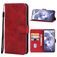 Mobigear Wallet Housse Vivo X80 Pro Etui Porte-Monnaie - Rouge