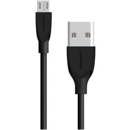 Mobiparts - Câble USB-A vers Micro USB 2 mètres - Noir