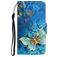 Mobigear Design Housse Xiaomi Redmi 9A Etui Porte-Monnaie - Papillon