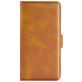 Mobigear Slim Magnet Housse OPPO A96 Etui Porte-Monnaie - Cognac