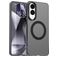 Mobigear Shockproof Coque Samsung Galaxy S25 Edge MagSafe Coque arrière Rigide - Noir