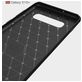 Mobigear Brushed Slim Coque Samsung Galaxy S10 Plus Coque arrière en TPU Souple - Bleu